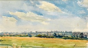 Landscape with Cirrus Clouds